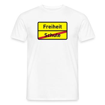 abishirt schulabschluss abimotiv 2010 gymnasium - Männer T-Shirt - Weiß - Vorne - AI Model Male 178 dark (178cm)