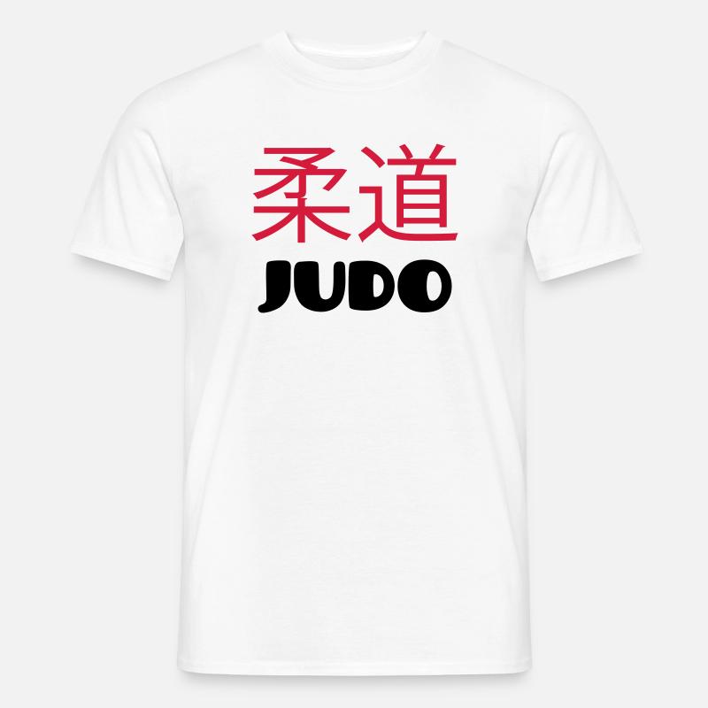 Judo (V) - Männer T-Shirt - Weiß