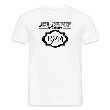 Beste Erfindung des Jahres 1944 Geschenk - Männer T-Shirt - Weiß - Vorne - AI Model Male 178 dark (178cm)