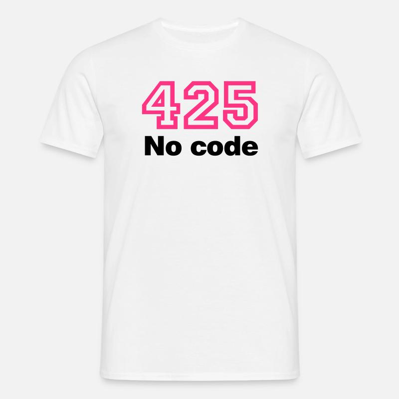 Error 425 No Code - Männer T-Shirt - Weiß