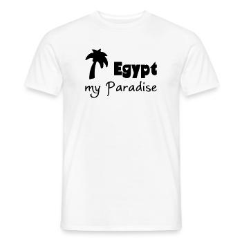Egypt Paradise - Men's T-Shirt - white - Front - AI Model Male 178 dark (178cm)