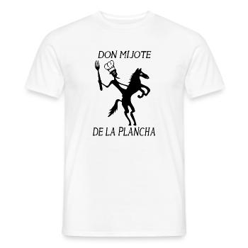 Don Mijote De La Plancha ! - T-shirt homme - blanc - Devant - AI Model Male 178 dark (178cm)