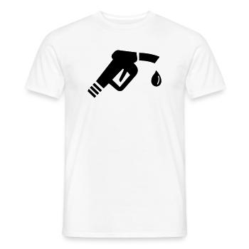 Tankstellen Zapfhahn - Männer T-Shirt - Weiß - Vorne - AI Model Male 178 dark (178cm)