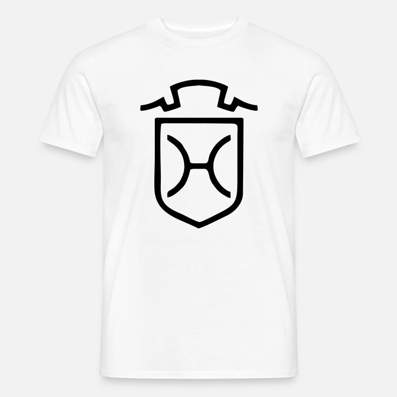 Holsteiner Pferd - Männer T-Shirt - Weiß