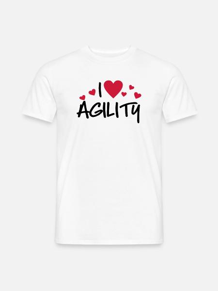 Agility - Men's T-Shirt - white