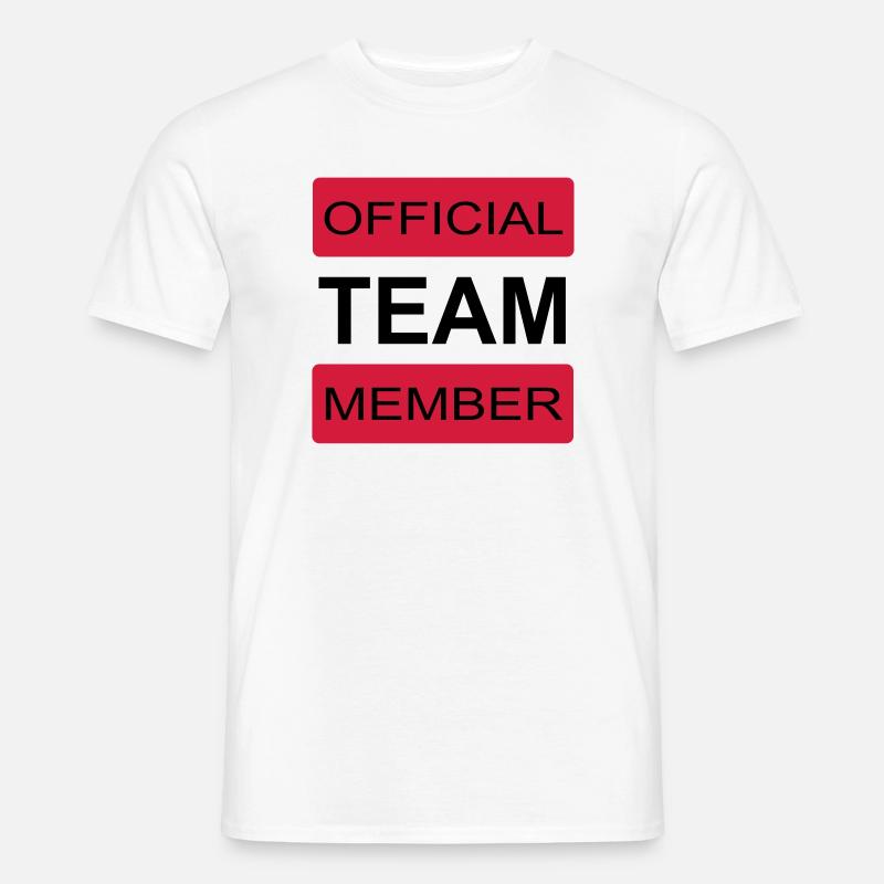 Team - Männer T-Shirt - Weiß