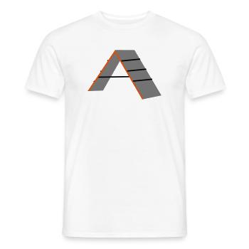 agility - Männer T-Shirt - Weiß - Vorne - AI Model Male 178 dark (178cm)