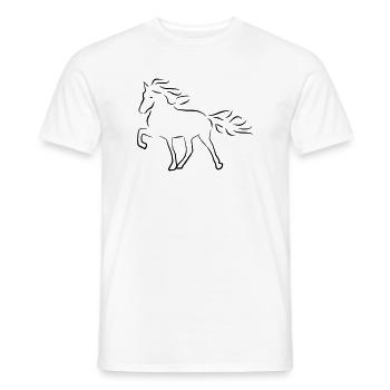 2541614 14630838 isi - Men's T-Shirt - white - Front - AI Model Male 178 dark (178cm)