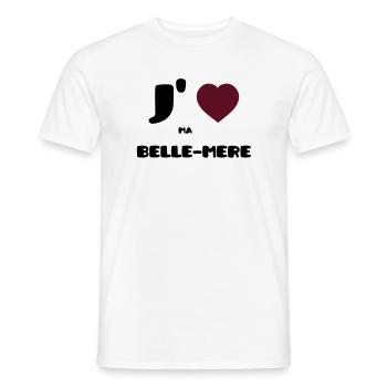 Ich liebe meine Mutter (V) - Männer T-Shirt - Weiß - Vorne - AI Model Male 178 dark (178cm)