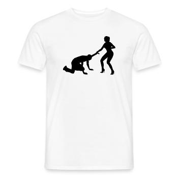 Junggesellenabschied - Men's T-Shirt - white - Front - AI Model Male 178 dark (178cm)