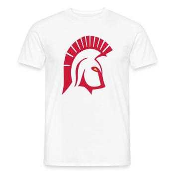 Trojan - Männer T-Shirt - Weiß - Vorne - AI Model Male 178 dark (178cm)