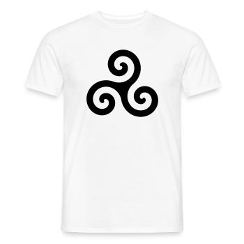 Britian - Männer T-Shirt - Weiß - Vorne - AI Model Male 178 dark (178cm)