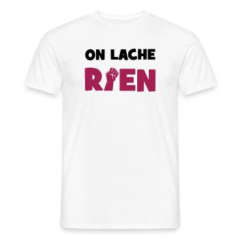 Wir verlieren nichts! - Männer T-Shirt - Weiß - Vorne - AI Model Male 178 dark (178cm)