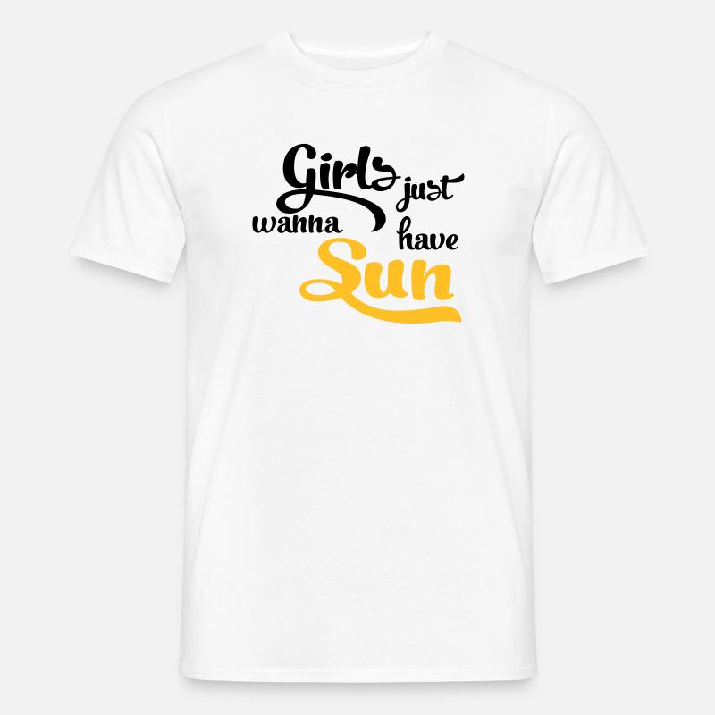 sun - Men’s T-shirt - white