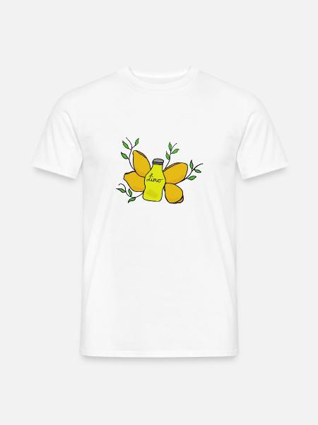 Vintage Limonade - Männer T-Shirt - Weiß