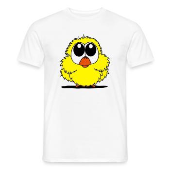 Chick - Men's T-Shirt - white - Front - AI Model Male 178 dark (178cm)