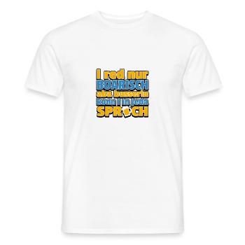 Wiesn Tracht Volksfest saufen Maß Bier - Männer T-Shirt - Weiß - Vorne - AI Model Male 178 dark (178cm)
