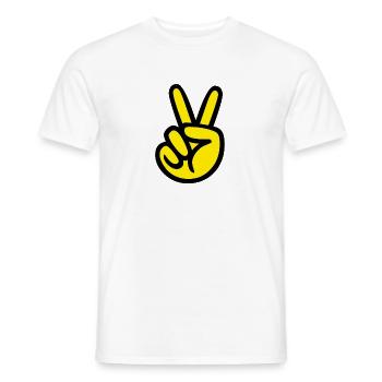 Victoria - T-shirt homme - blanc - Devant - AI Model Male 178 dark (178cm)