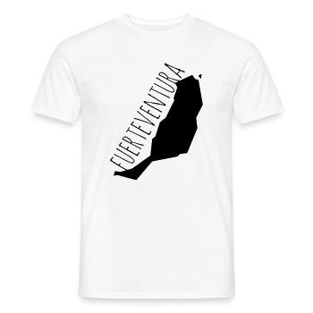 Fuerteventura - Männer T-Shirt - Weiß - Vorne - AI Model Male 178 dark (178cm)