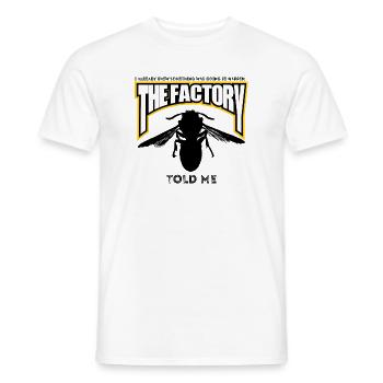 The Wasp Factory - Men's T-Shirt - white - Front - AI Model Male 178 dark (178cm)