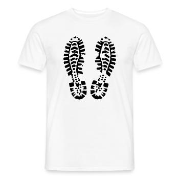 Chaussures - T-shirt homme - blanc - Devant - AI Model Male 178 dark (178cm)