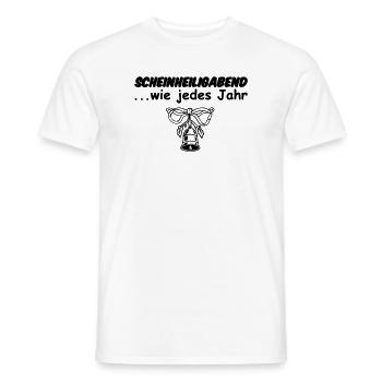 Weihnachten Heiligabend Christmas lustig Geschenk - Männer T-Shirt - Weiß - Vorne - AI Model Male 178 dark (178cm)