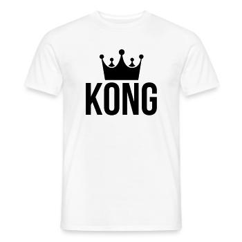 king kong spiele - Männer T-Shirt - Weiß - Vorne - AI Model Male 178 dark (178cm)