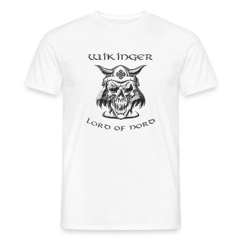 Vikings 1 - T-shirt homme - blanc - Devant - AI Model Male 178 dark (178cm)