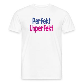 Parfait - Imperfique - T-shirt homme - blanc - Devant - AI Model Male 178 dark (178cm)