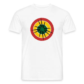 Reggae - T-shirt homme - blanc - Devant - AI Model Male 178 dark (178cm)