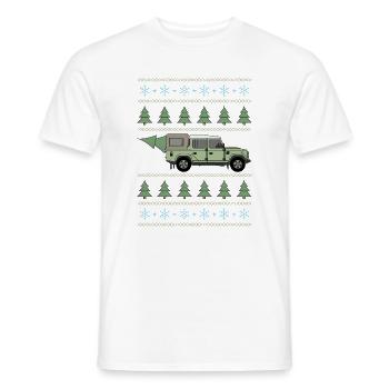 Défenseur Pickup - Arbre - T-shirt homme - blanc - Devant - AI Model Male 178 dark (178cm)