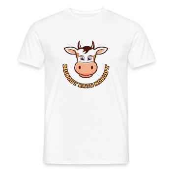 Vegan und gesunde Ernährung - Männer T-Shirt - Weiß - Vorne - AI Model Male 178 dark (178cm)