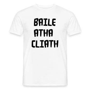 Baile Atha Cliath - Men's T-Shirt - white - Front - AI Model Male 178 dark (178cm)