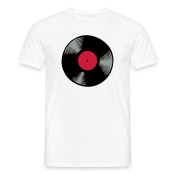 Vinyle - T-shirt homme - blanc - Devant - AI Model Male 178 dark (178cm)