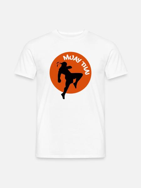 muay5 - T-shirt homme - blanc