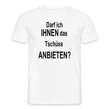 lustiger cooler Spruch lustige coole Sprüche Humor - Männer T-Shirt - Weiß - Vorne - AI Model Male 178 dark (178cm)
