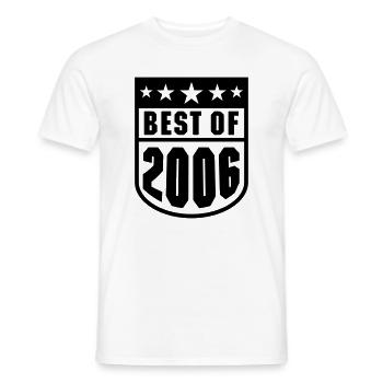 Best of 2006 - T-shirt homme - blanc - Devant - AI Model Male 178 dark (178cm)