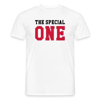 The Special One - T-shirt homme - blanc - Devant - AI Model Male 178 dark (178cm)