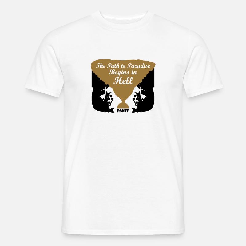 Dante - T-shirt uomo - bianco
