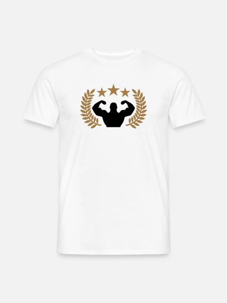 Training Champion - Men's T-Shirt - white