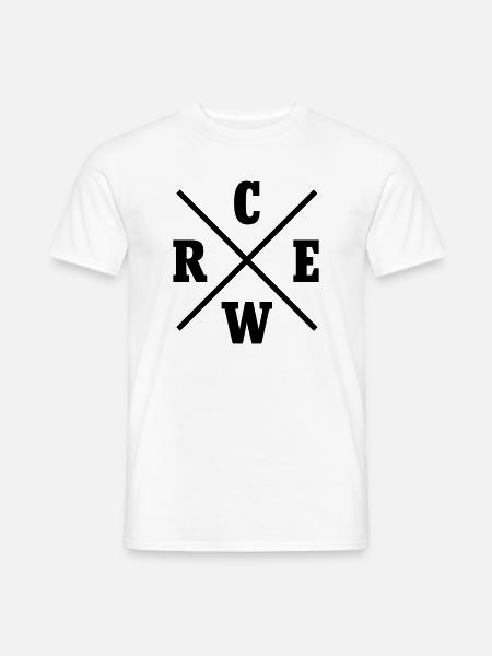 Crew Cross - Men's T-Shirt - white
