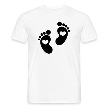 Baby - T-shirt homme - blanc - Devant - AI Model Male 178 dark (178cm)