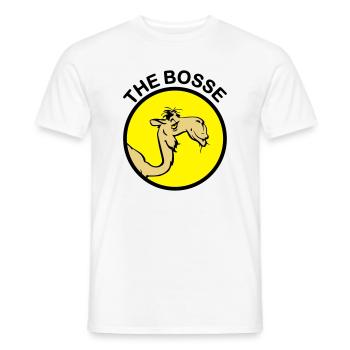 The Bosse I - T-shirt homme - blanc - Devant - AI Model Male 178 dark (178cm)
