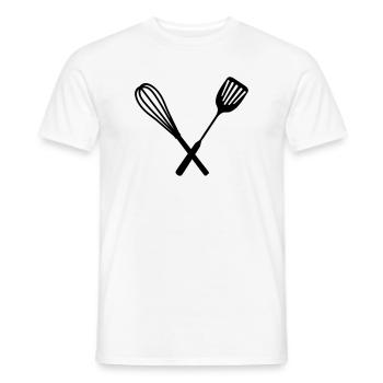 Cuisine - Männer T-Shirt - Weiß - Vorne - AI Model Male 178 dark (178cm)