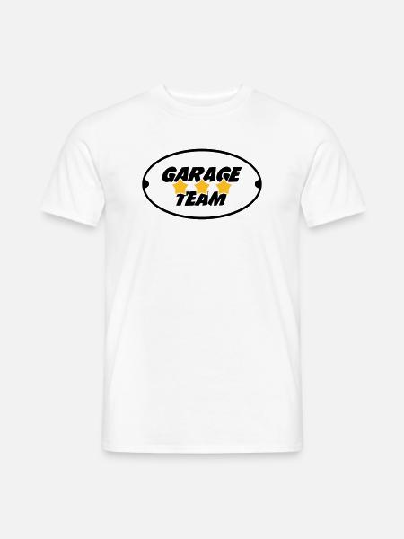 Garage Team - T-shirt homme - blanc