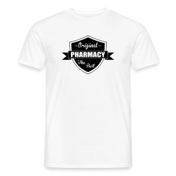 Pharmacy - Männer T-Shirt - Weiß - Vorne - AI Model Male 178 dark (178cm)