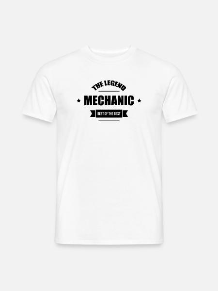 Mechanic - Men's T-Shirt - white