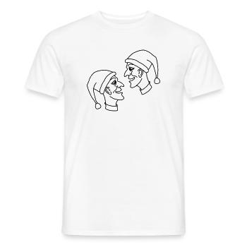 kasperle puppe märchen - Männer T-Shirt - Weiß - Vorne - AI Model Male 178 dark (178cm)
