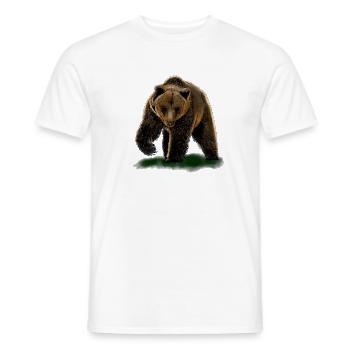 porter - T-shirt homme - blanc - Devant - AI Model Male 178 dark (178cm)
