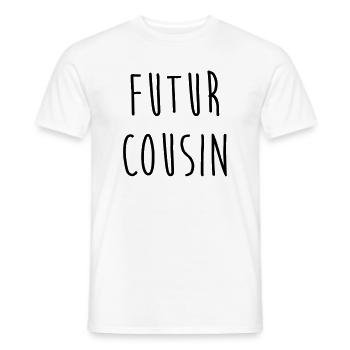 Onkel / Tante / Vetter / Cousin / Kusine - Männer T-Shirt - Weiß - Vorne - AI Model Male 178 dark (178cm)